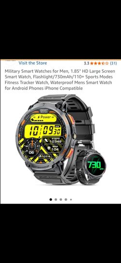 Haulevean Military Smart Watch