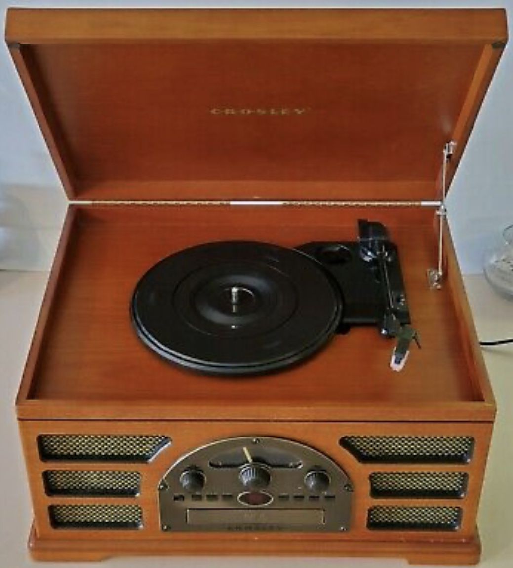Record Cd Cassette Tape Player And Radio New