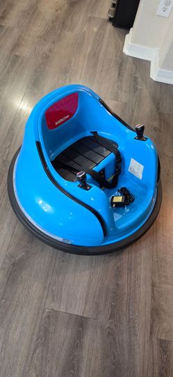 Kidzone Kids Electric Ride-On Bumper Car