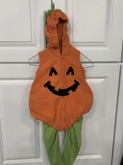 Halloween Pumpkin Costume Size 6-9M
