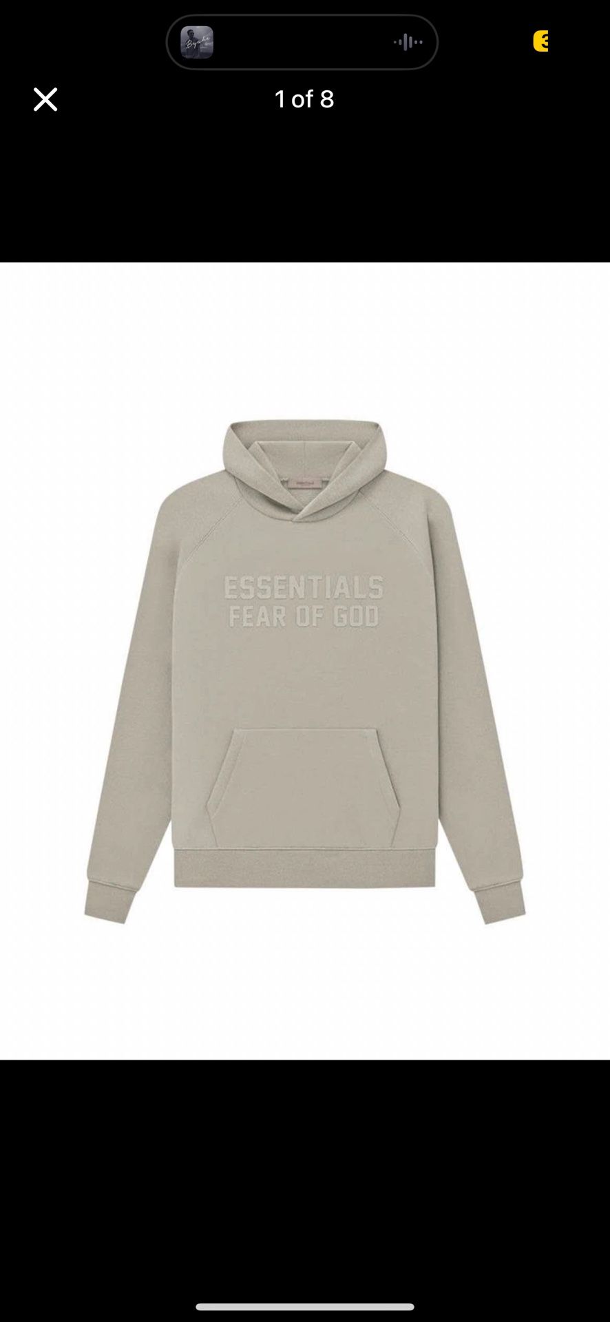 Essentials Fear Of God Hoodie