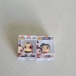 Funko Bitty Pop Avatar The Last Airbender Mini Miniature Toy Lot x2