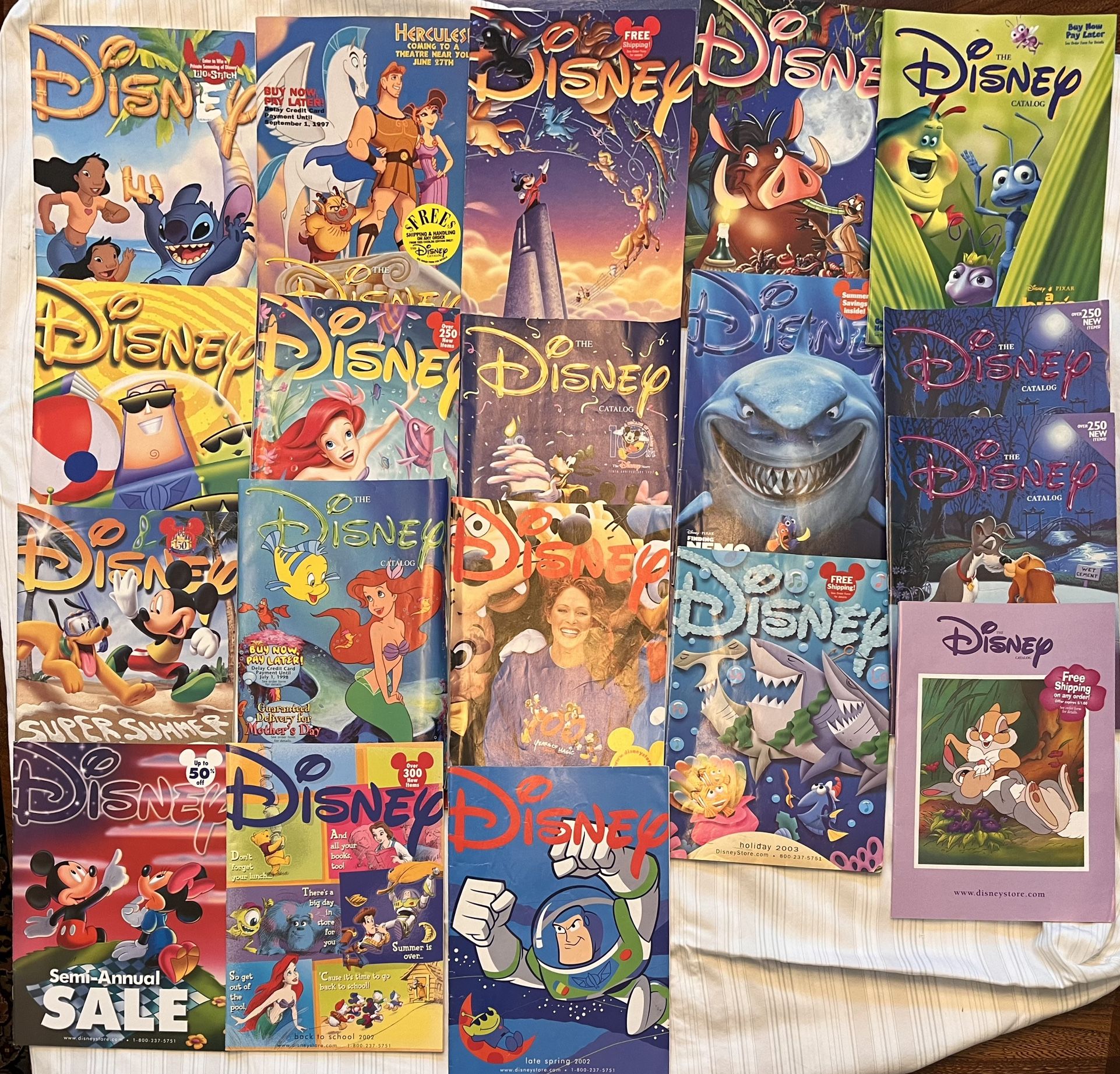 Vintage Disney Catalog (miscellaneous And 100year Anniversary Edition)