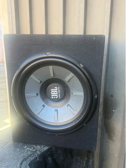 12”” jbl sub