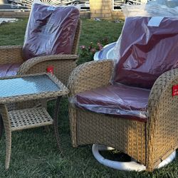 brand new patio set 3 pcs