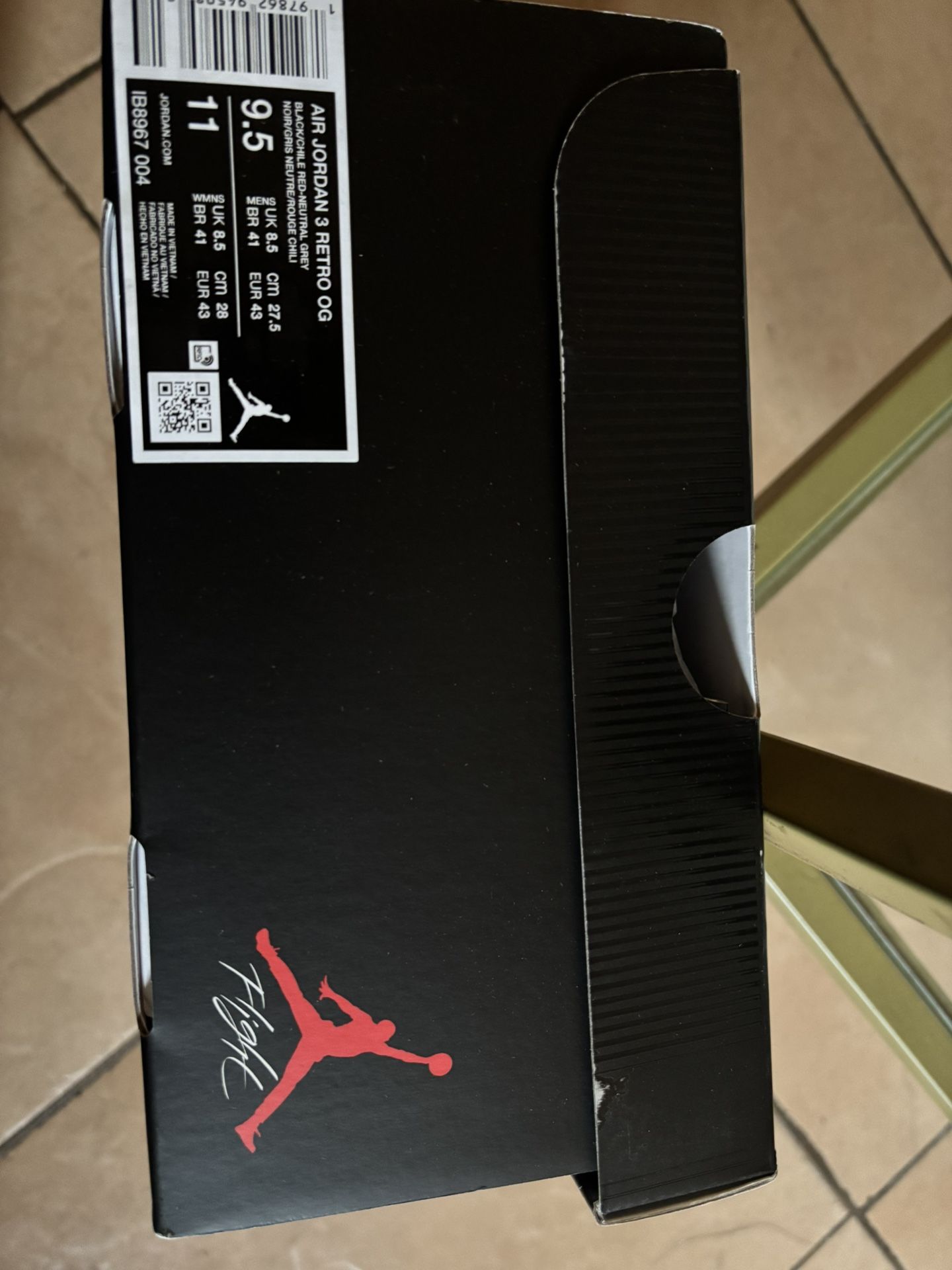 Retro 3 OG Brand New Men’s Jordans