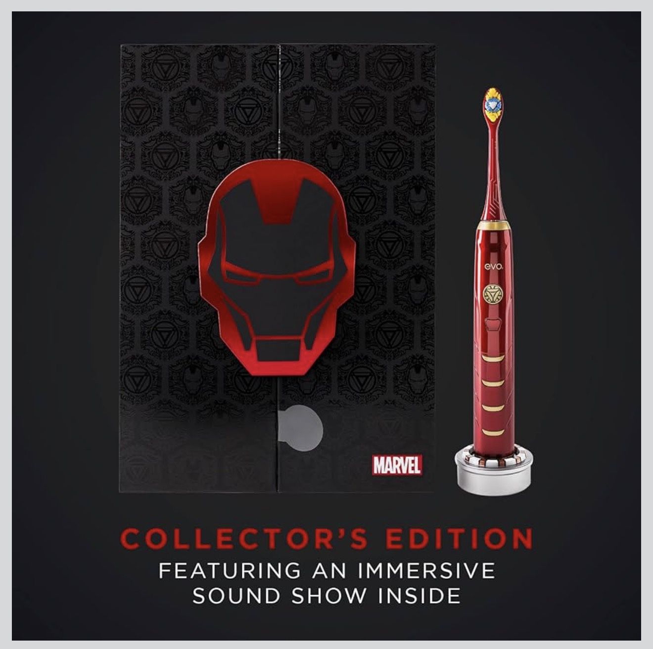 π¦Ύ EVO IRM-1 Rechargeable Sonic Toothbrush (Marvel Iron Man Edition) β $45 (NEW & SEALED)