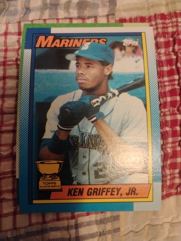 Ken Griffey Jr Topps All-Star Rookie Card Misprint 