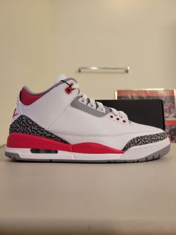 Air Jordan 3 Fire Red OG Retro (2022) ✅️ Size 10 Men's 🆕️  Brand New, DS 💯% Guaranteed Authentic 🔸️Nike AJ3 III 🔥🔥🔥