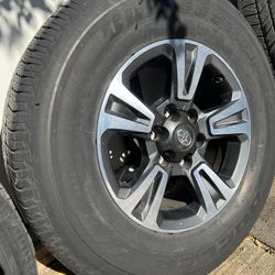 Toyota Wheels 17” And Tires 