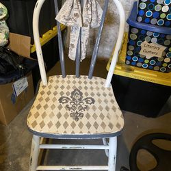 Vintage Antique Paris Wood Chair