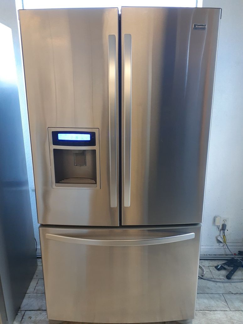 36x68 Counter Depth Stainless Steel Refrigerator