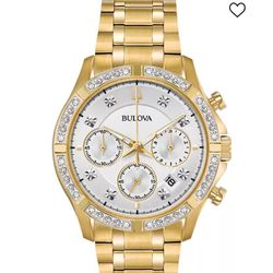 Bulova Men's Automatic Gold-Tone Stainless Steel Bracelet Watch 46mm 98A178