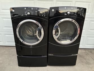GE washer and dryer