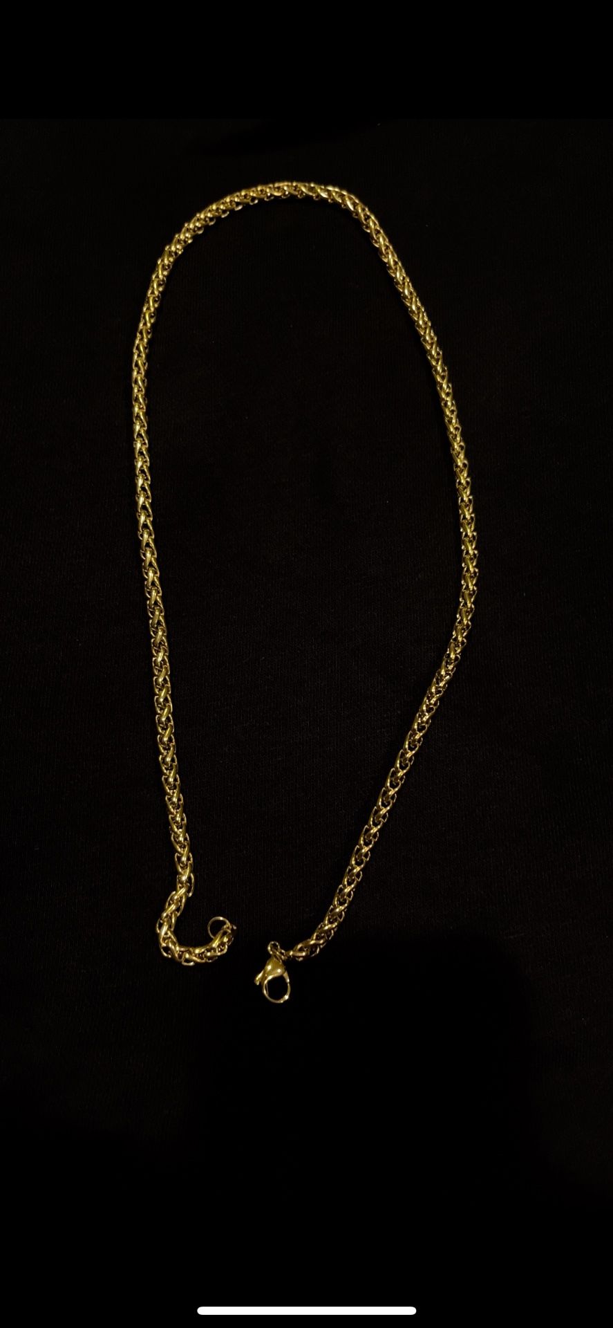 Gold Wheat Chain
