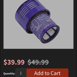 Dyson Air Filter For V10 & V12 Models