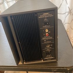 Bose Speaker Companion Series II NO CORDS NO REMOTE AS IS (MQ)