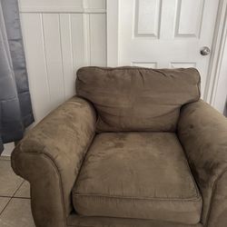 Brown Single  Couch/ Armchair/ Sofa 