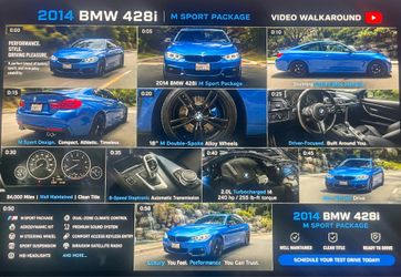 2014 BMW 428i m package