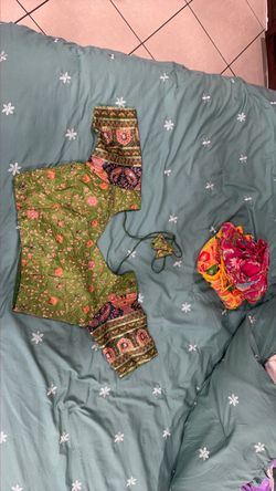 Green Readymade Blouse