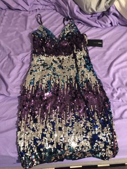 Holiday fashion nova dress medium -brand new