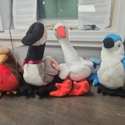 Beanie Babies Retired Birds