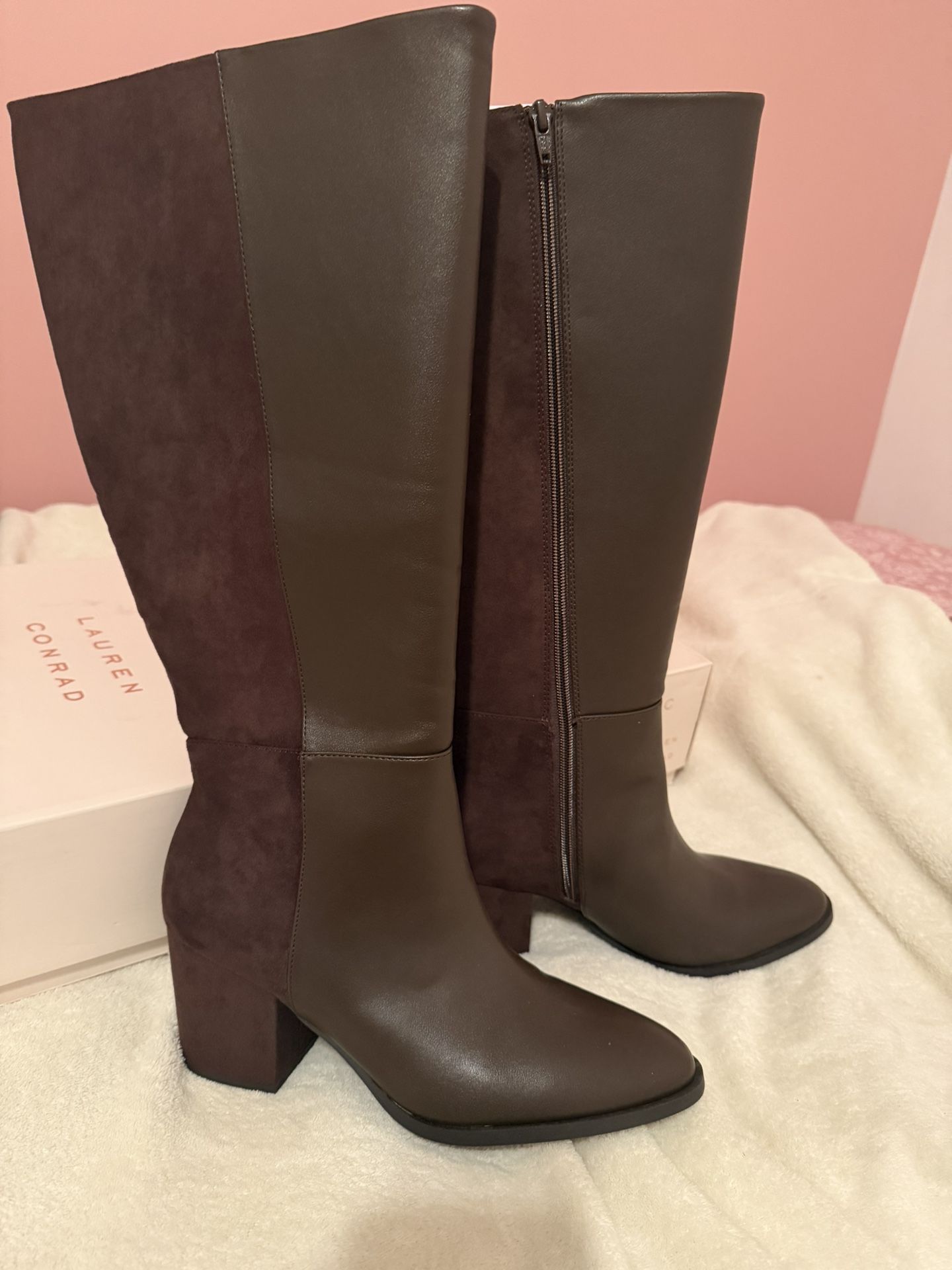 Brown Boots Size 10