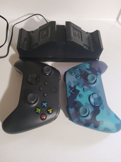Xbox Controller with power A rechargeable batteries