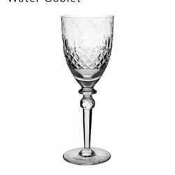 Gallia By Rogaska Water Goblets Set Of 8