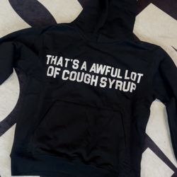 Awful Slot Of Cough Syrup Hoodie Large 