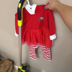 0-3 Months Xmas Outfit $15