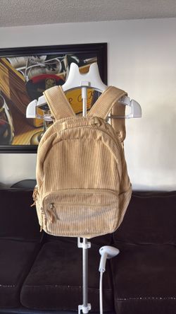 Corduroy backpack