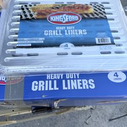 10 Packs Kingsford Heavy Duty Grill Liners (4 Per Pack) – New