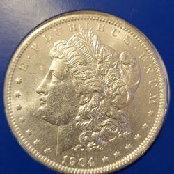 1904-O Morgan Silver Dollar 