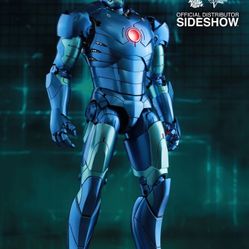 Iron Man Mark III Stealth Mode Version Marvel Sixth Scale Figure by Hot Toys Sideshow Exclusive