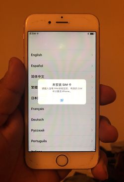 iPhone 6s gold rose 32gb T-Mobile unlocked