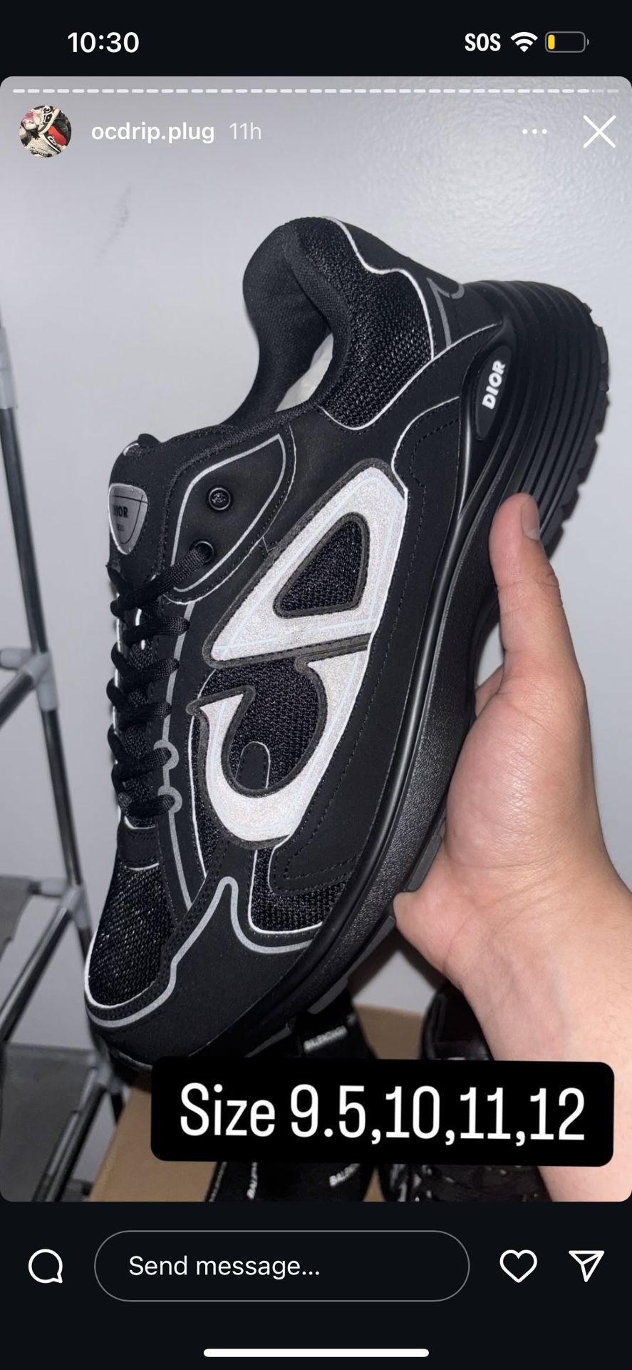 Black B30 Runners