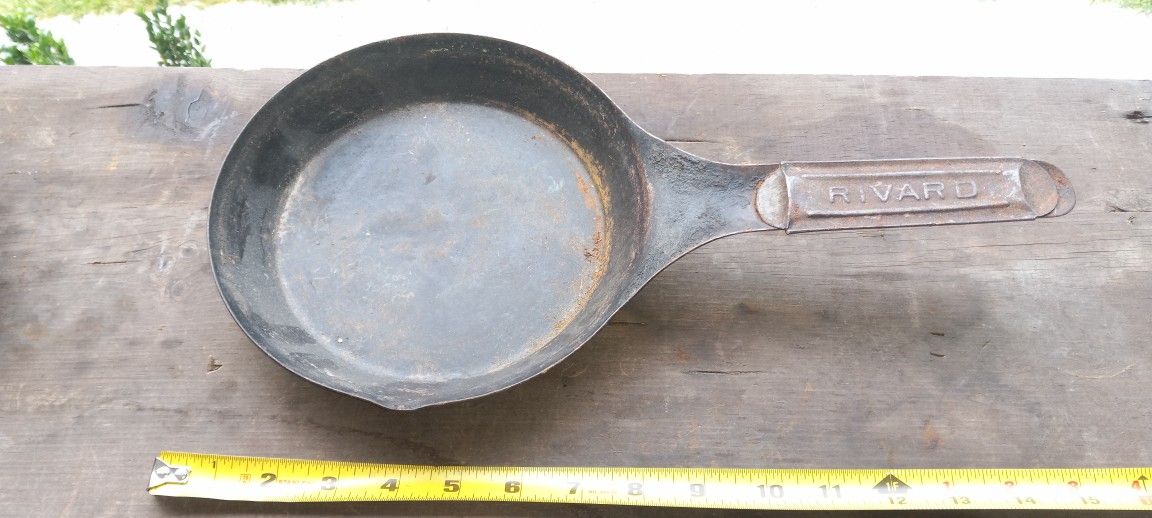 Pressed Steel "Cowboy" Skillet. Well Over 60 Years Old.
