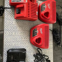 **BATTERY DRILL CHARGERS**