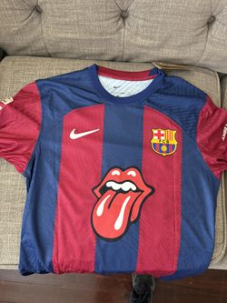 Messi Limited Edition Rolling Stones Jersey