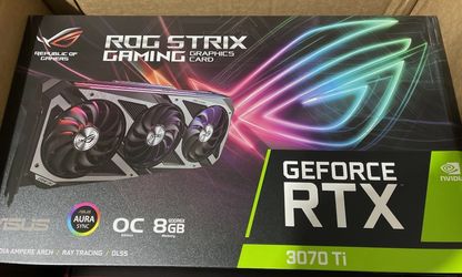 NEW in Box Unopened GeForce RTX 3070 TI RTX3070