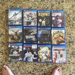 Video Games For PS4 