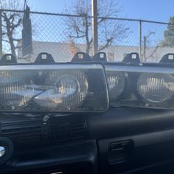 BMW E36 Plastic Headlights 