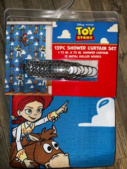 Toy Story shower curtain