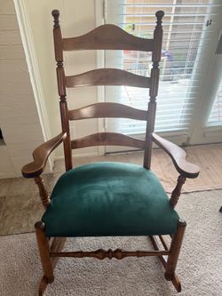 Vintage rocker made for general Slyvanus Thayer