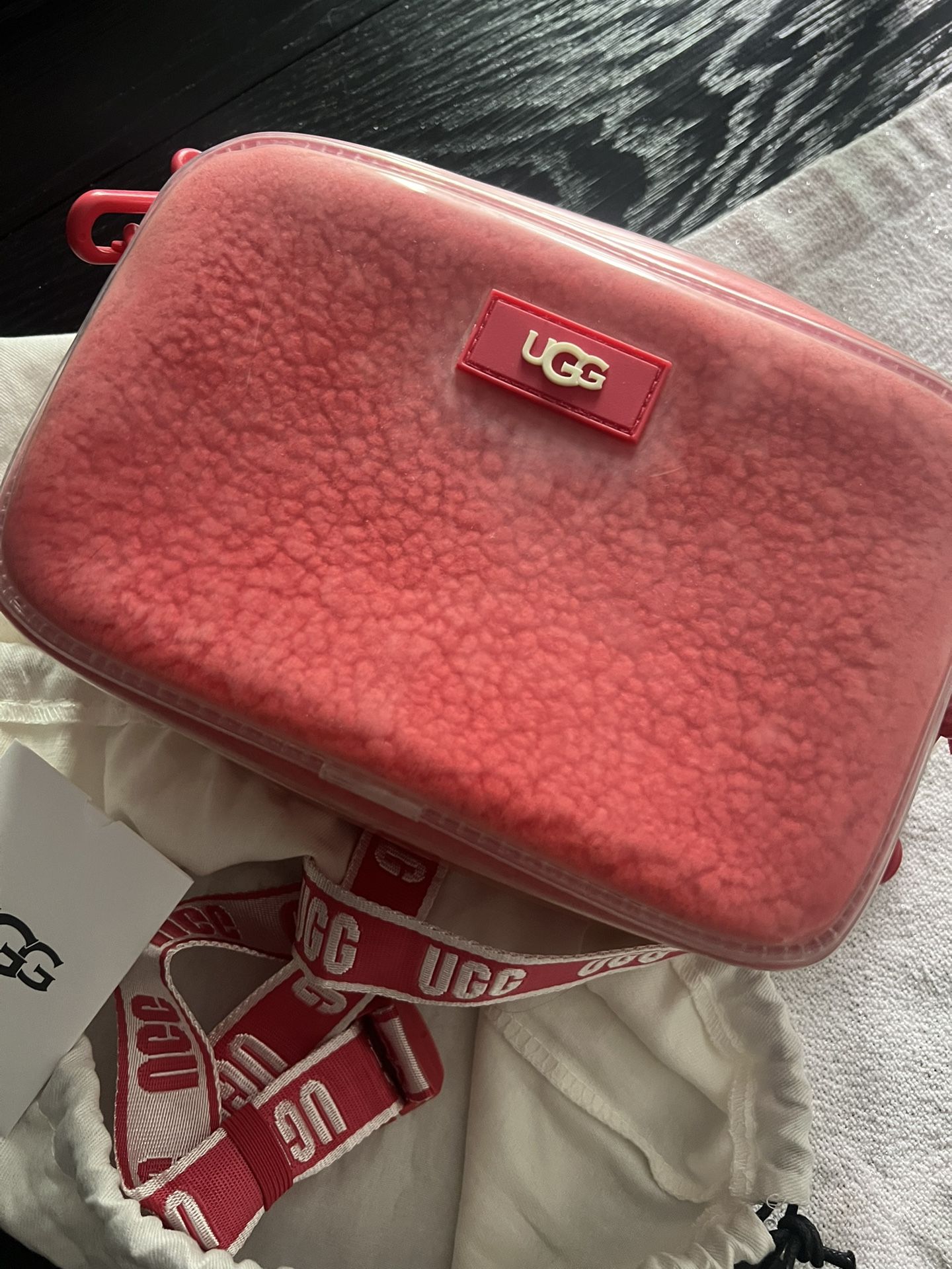 Pink Ugg Plastic Purse UGG Purse