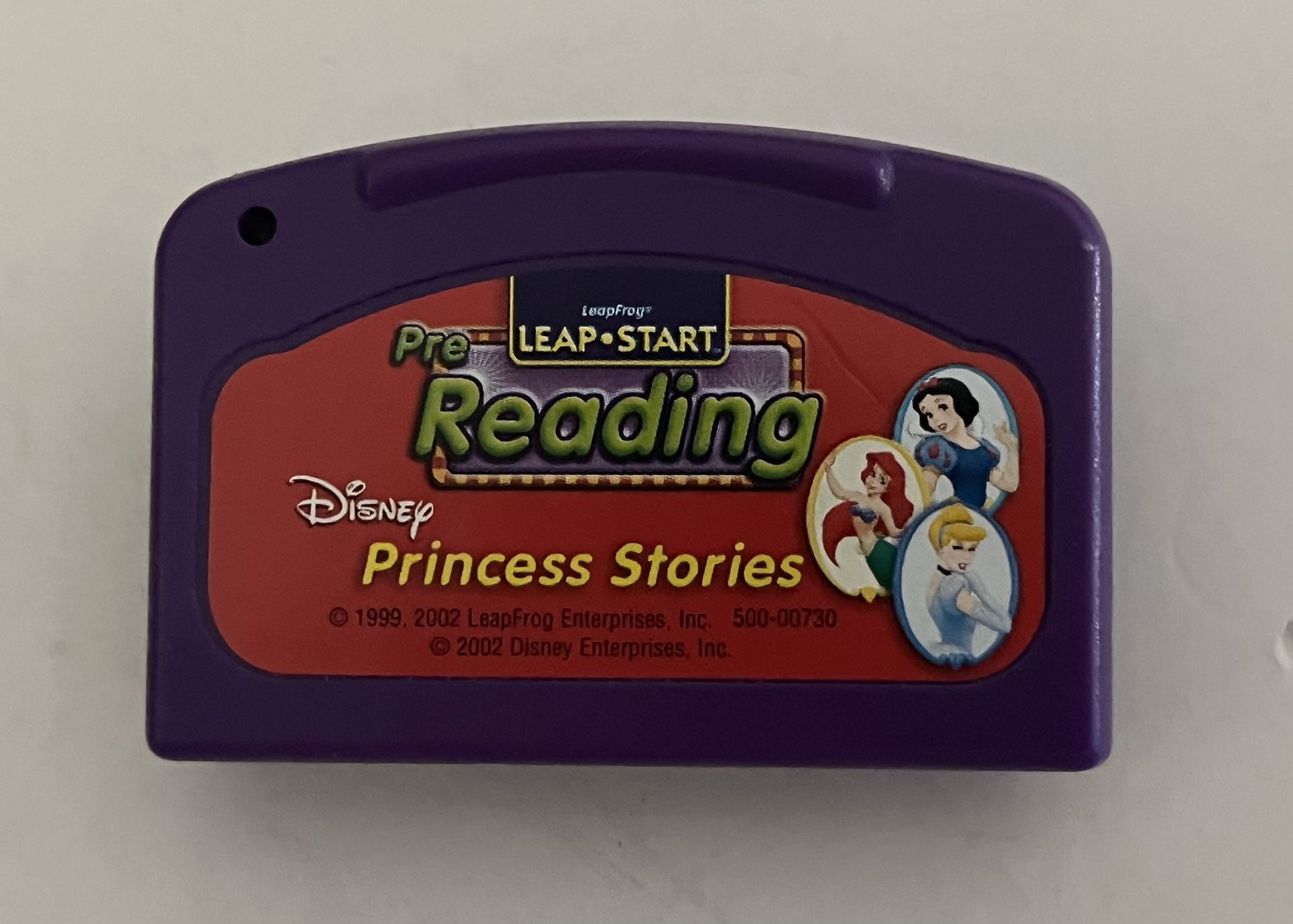 Nice Leap Frog LeapPad LeapStart Pre Reading Disney Princess Stories CARTRI ONLY