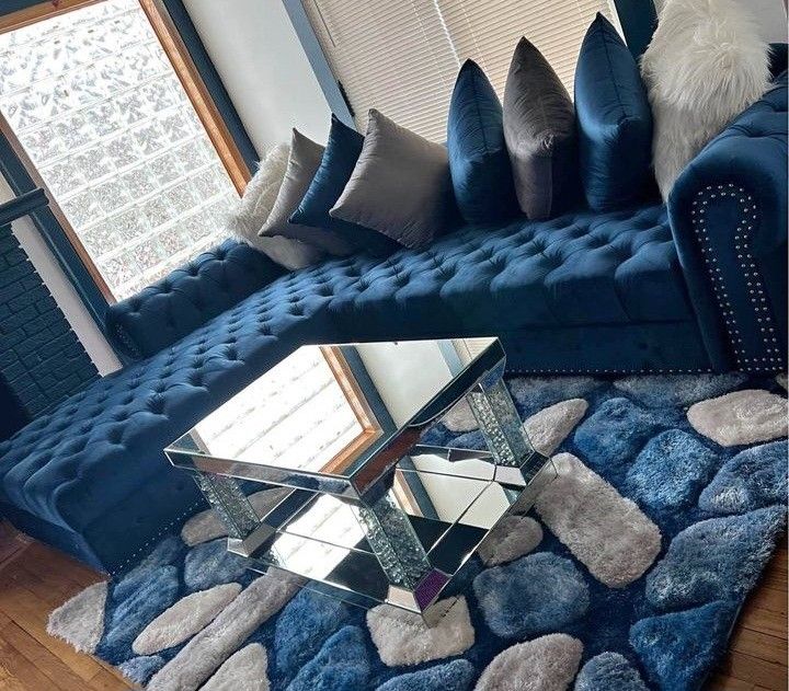 Plush Velvet Sectionals