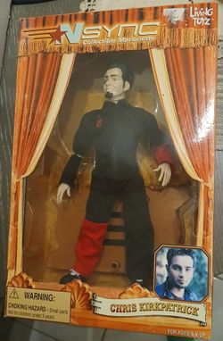2000 'NSYNC Chris Kirkpatrick Collectible Marionette by Living Toyz