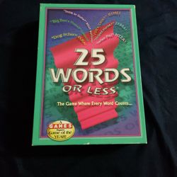 Rare 1997 Style 1006 - 25 Words Or Less Like New, Excellent Condition 